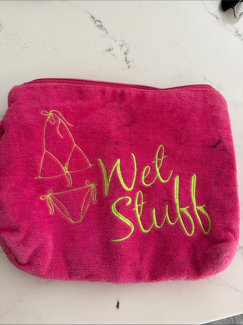 Wet Stuff Hot Pink Travel Pouch